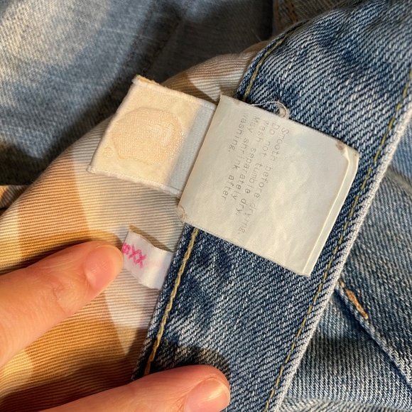 A Bathing Ape BAPE Women’s Star Logo Embroidered Straight Leg Jeans! - Picture 7 of 8